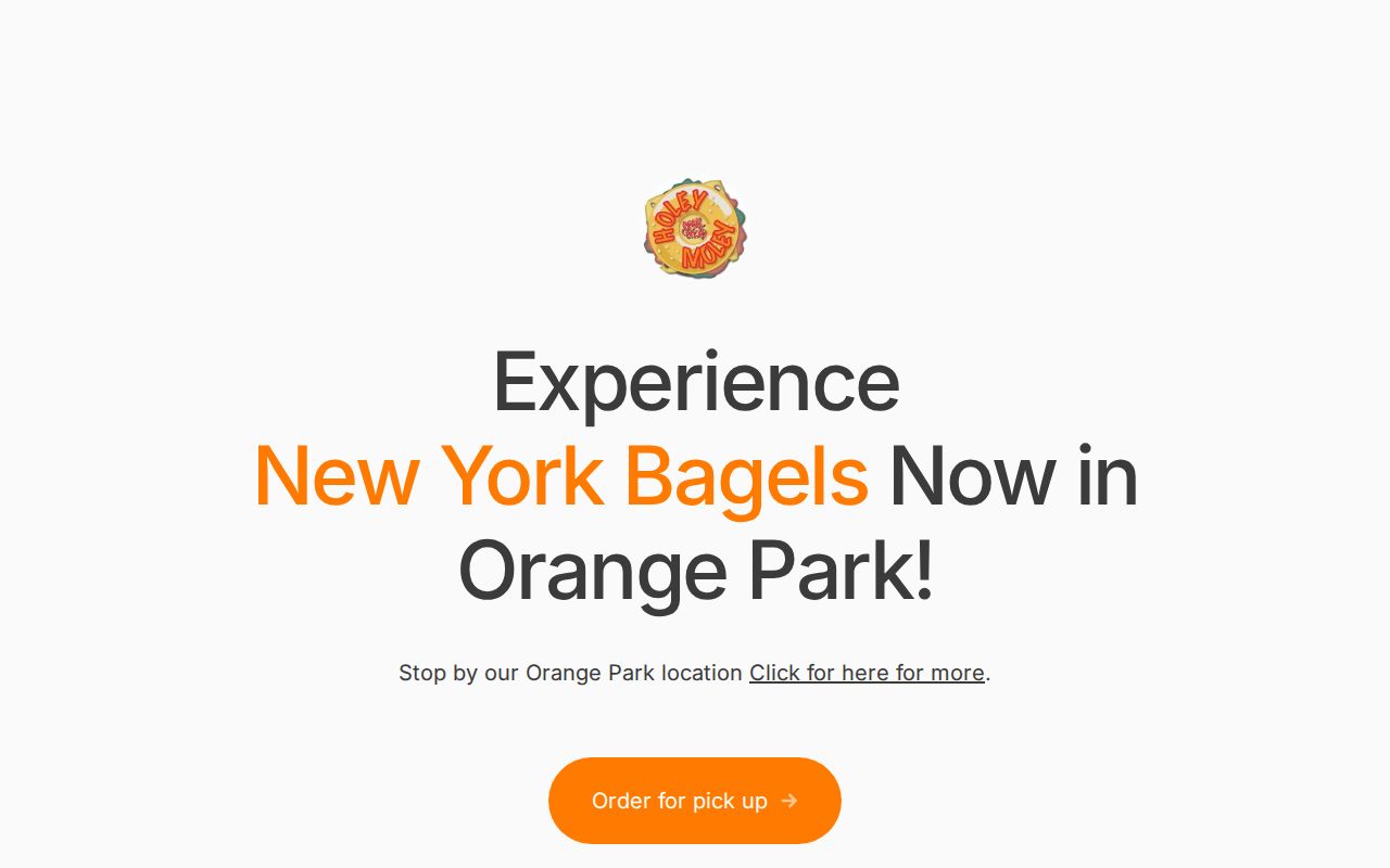 Holey Moley Bagel Shop